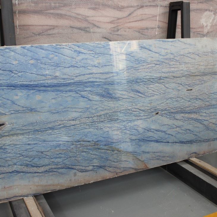 Azul Macaubas Quartzite Slab (5) Azul Macaubas Quartzite Slab (5)
