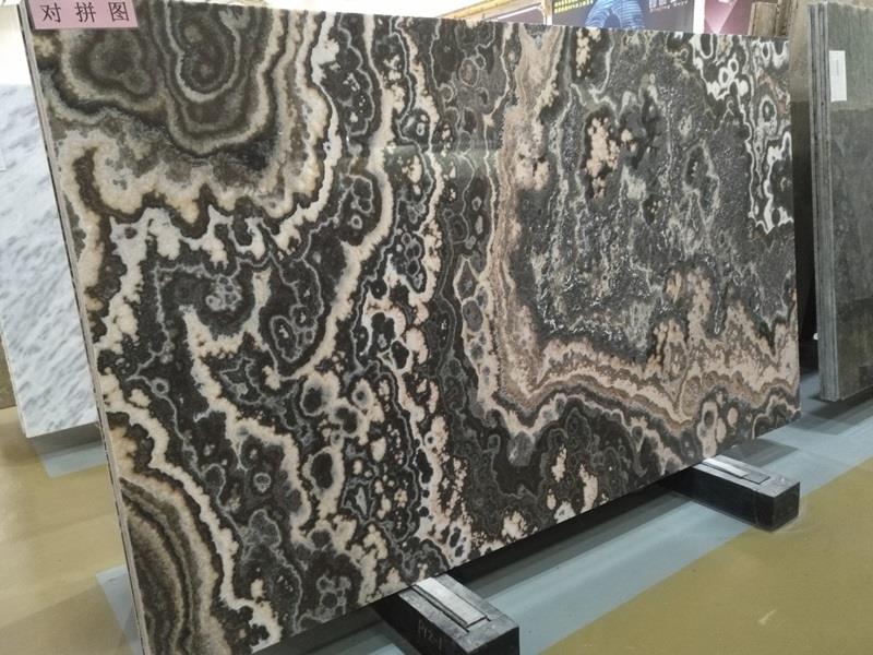Light Mexico Black Onyx Slabs