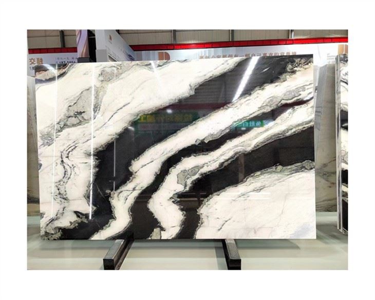 Panda White Marble Slabs